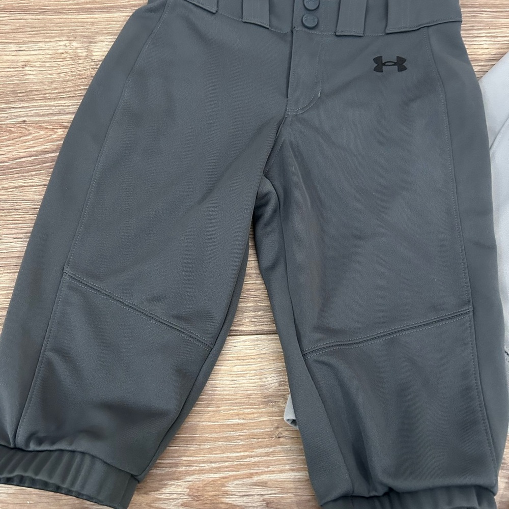 Under Armour girls softball pants x2 small - Picture 2 of 8